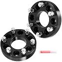 SCITOO 2pcs 1.25" Wheel adapters 6x5 to 6x5.5 with Studs 12x1.5