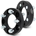 SCITOO 2Pcs 1 inch Wheel Adapters 5x4.75 to 5x4.5 with Studs 12x1.5 87.1mm