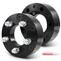 SCITOO 2Pcs 2 inch Wheel Adapters 6x5.5 to 5x4.5 Bore 108mm 14x1.5 Studs