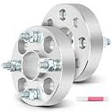 SCITOO 2Pcs 4x100 Wheel Spacers 1.25 inch for Mazda/for Toyota Silver