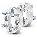 SCITOO 2Pcs 4x100 Wheel Spacers 1 inch for Toyota/for Honda Silver