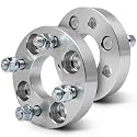 SCITOO 2Pcs 4x100 Wheel Spacers 1 inch Thread Pitch 12x1.5 CB 60.1mm 4 Lug