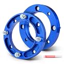 SCITOO 2Pcs 4x156 Wheel Spacers 1 inch for Polaris Blue Wheel Adapters