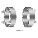 SCITOO 2Pcs 4x156 Wheel Spacers 2 inch for Polaris Silver