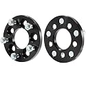 SCITOO 2pcs 5x100 to 5x114.3 Wheel adapters 15mm Bore 67.1mm Studs 12x1.5 5Lug Wheel Spacers No Hubcentric Fit for Camry 1986-1991, for Celica 1993-2005, for Corolla 2003-2022, for Matrix 2003-2013