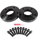 SCITOO 2Pcs 5x112 Wheel Spacers 20mm Bore 66.6mm Studs 14x1.5 for Audi