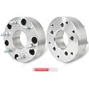 SCITOO 2Pcs 5x4.5 to 6x135 Wheel Adapters 2" Bore 74mm Stud 12x1.5 for Ford