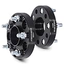 SCITOO 2Pcs 5x4.5 Wheel Spacers 1 inch for Hyundai/for Honda Black