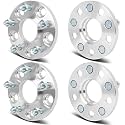 SCITOO 2Pcs 5x4.5 Wheel Spacers 15mm for Honda Silver Wheel Adapters