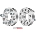 SCITOO 2Pcs 5x4.5 Wheel Spacers 1.25 inch for Ford/for Chevy Silver