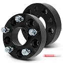 SCITOO 2Pcs 5x4.75 Wheel Spacers 1.5 inch for Chevy Black Wheel Adapters