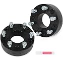 SCITOO 2Pcs 5x5 to 6x5.5 Wheel Spacers 2 inch for Jeep/for Dodge Black