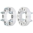 SCITOO 2Pcs 6x5.5 Wheel Spacers 1.5 inch for Toyota Silver