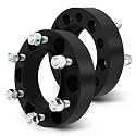 SCITOO 2Pcs 6x5.5 Wheel Spacers 1.5 inch for Toyota Black Wheel Adapters