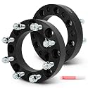 SCITOO 2Pcs 8x170 to 8x6.5 Wheel Spacers 1.5 inch for Ford Black