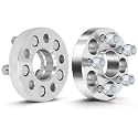SCITOO 2X 1 inch 5x100 to 5x100 Hubcentric Wheel Spacers 57.1mm 12x1.5 Studs fit for Cavalier 80-05 | for Celebrity 80-89| for Citation 80-86 Wheel spacers