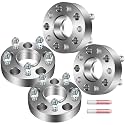SCITOO 4 pcs 5LUG 1.5 inch Wheel Spacers Adapters 5x4.75 with 12x1.5 Studs