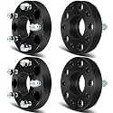 SCITOO 4pcs 1.25" Wheel spacers 5x5 to 5x5 with Studs 14x1.5 Bore 71.5mm