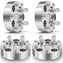 SCITOO 4Pcs 1.5" Wheel Spacers 5x4.5 Studs 12x1.25 66.1mm 5Lug Hubcentric