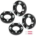 SCITOO 4Pcs 1 inch Wheel Adapters 5x4.75 to 5x5 with Studs 12x1.5 Bore 87.1mm Compatible with for Chevrolet Corvette 1984-2019,for Cadillac XLR 2004-2009