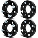SCITOO 4Pcs 4x100 to 4x4.5 Wheel Adapters 1 inch Bore 67.1mm Studs 12x1.5
