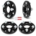SCITOO 4Pcs 5x108 Wheel Spacers 15mm Bore 63.4mm Studs 12x1.5 Fit for Volvo