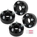 SCITOO 4Pcs 5x120 Wheel Spacers 2 inch for Chevy Black Wheel Adapters