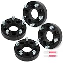 SCITOO 4Pcs 5x4.5 to 5x5.5 Wheel Spacers 1.5 inch for Ford Black