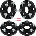 SCITOO 4Pcs 5x4.5 Wheel Spacers 20mm for Ford Black 60.1mm Wheel Adapters