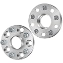 SCITOO 4Pcs 5x4.5 Wheel Spacers 20mm for Toyota/for Lexus Silver