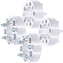 SCITOO 4Pcs 5x4.75 Wheel Spacers 2 inch for Chevy Silver Wheel Adapters
