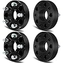 SCITOO 4pcs 5x4.75 Wheel Spacers 1.5 inch for Dodge/for Ford Black