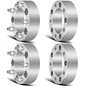 SCITOO 4Pcs 5x5.5 Wheel Spacers 2 inch for Jeep/for Dodge Silver