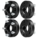 SCITOO 4Pcs 5x5.5 Wheel Spacers 1.5 inch for Ram Black Wheel Adapters