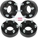 SCITOO 4Pcs 5x5 to 6x5.5 Wheel Spacers Adapters 2 inch for Jeep Wrangler