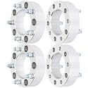 SCITOO 4Pcs 5x5.9/5x150 Wheel Spacers 2 inch for Ford Silver