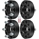 SCITOO 4Pcs 5x5 Wheel Spacers 1.5 inch for Jeep Black Wheel Adapters