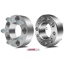SCITOO 4Pcs 5x5 Wheel Spacers 2 inch for Jeep/for Chevy Silver