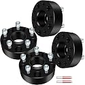 SCITOO 4Pcs 5x5 Wheel Spacers 2 inch for Jeep Black Wheel Adapters Spacers