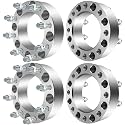 SCITOO 4Pcs 8x170 Wheel Spacers 2 inch for Ford Silver 125mm