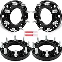SCITOO 4Pcs 8x180 Wheel Spacers 1" Bore 124.1mm Studs 14x1.5 Fit for GMC Sierra 2500 HD Sierra 3500 HD for Chevrolet Silverado 2500 Silverado 2500 HD Silverado 3500 Silverado 3500 HD