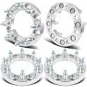 SCITOO 4Pcs 8x6.5 Wheel Spacers 1" for Chevrolet C2500 C3500 Express