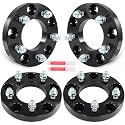 SCITOO 4Pcs Wheel Adapters 1" 5x5.5 to 5x5 Bore 87.1mm Studs 1/2 5Lug