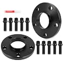SCITOO 5x112 Wheel Spacers 15mm Spacers with 14x1.25 Bolts