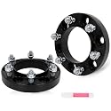 SCITOO 6x5.5 Wheel Spacers 1 inch Bore 106mm Spacers 12x1.5 Studs fit for 2010-2023 for Lexus GX460,1989-2023 for Toyota for 4Runner,1995-2023 for Tacoma,2004-2022 for Toyota Hilux 2Pcs