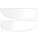 SCITOO Lower Convex Towing Mirror Glass Replacement with Left Driver Right Passenger Side Mirror Lens Compatible with 1999-2016 For Ford F250 F350 F450 F550 Super Duty 2000-2005 For Ford Excursion