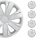 SCITOO Premium 16 Inch Hubcaps Set of 4 Wheel Rim Cover OEM Style Easy Snap On Car Truck SUV Hub Cap Replacement for Mazda,for Dodge,for Ford,for Honda,for Kia,for Mitsubishi,for Hyundai,etc.