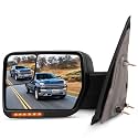 SCITOO Towing Mirror Compatible for Ford for F150 2004-2014 Left