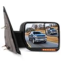 SCITOO Towing Mirror Compatible for Ford for F150 2004-2014 Right