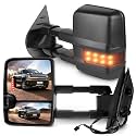 SCITOO Towing Mirrors for Chevy for GMC 07-14 for Silverado/Sierra Pair